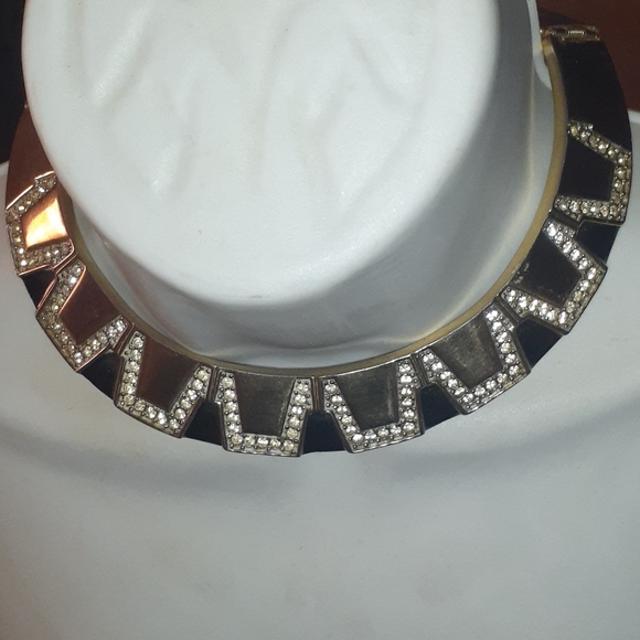 🥳SOLD VTG Egyptian Style Choker Necklace - Picture 3 of 6